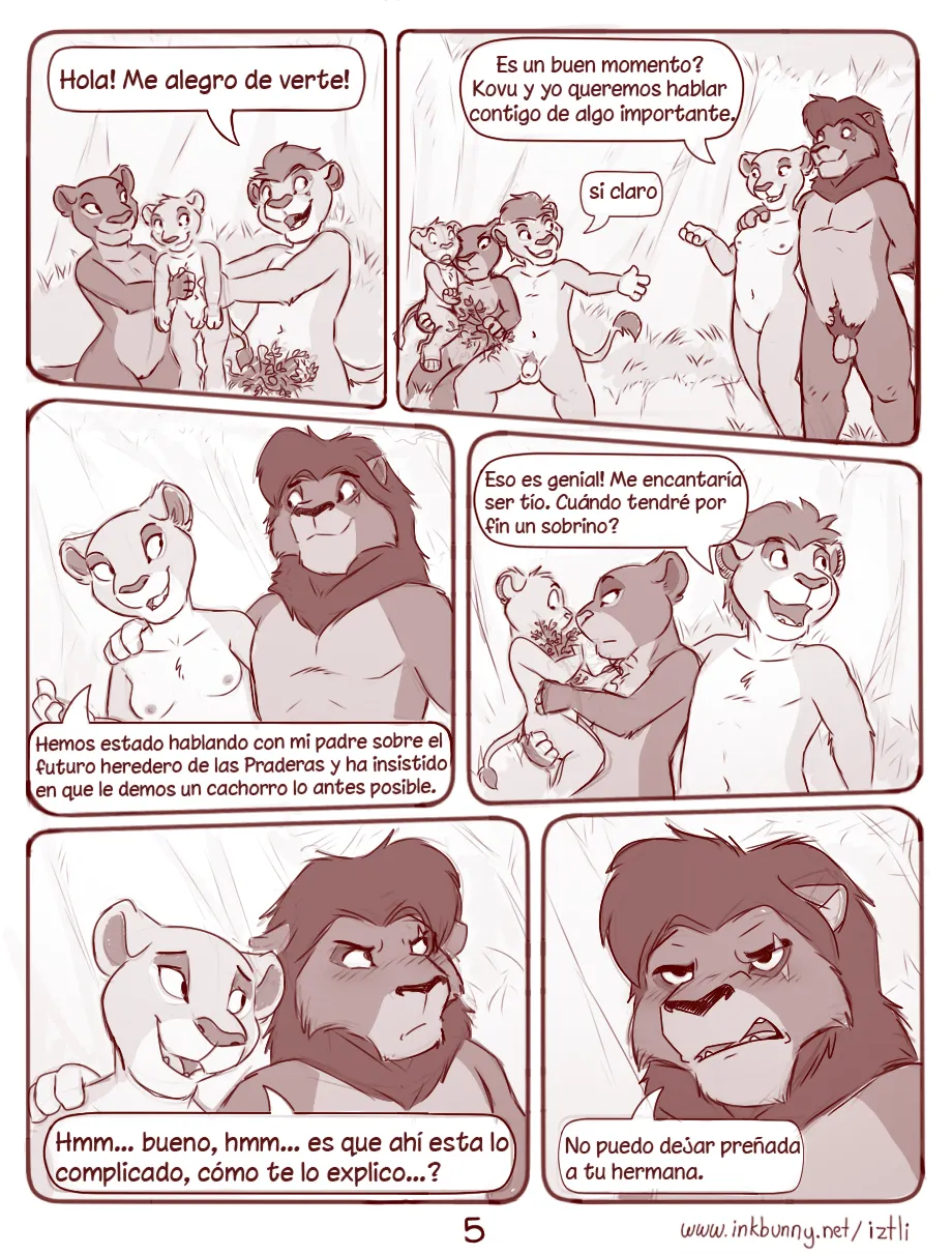 Herederos de las Praderas - Sketch page 6 full