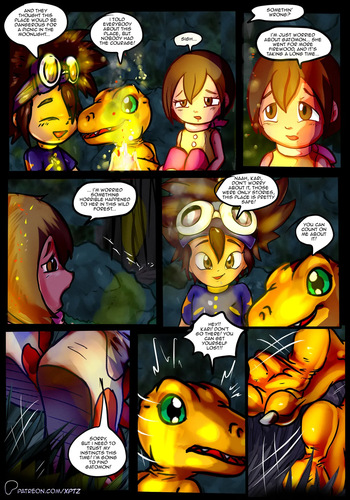 [XPTZStudios] Digimon Picnic Troubles cover