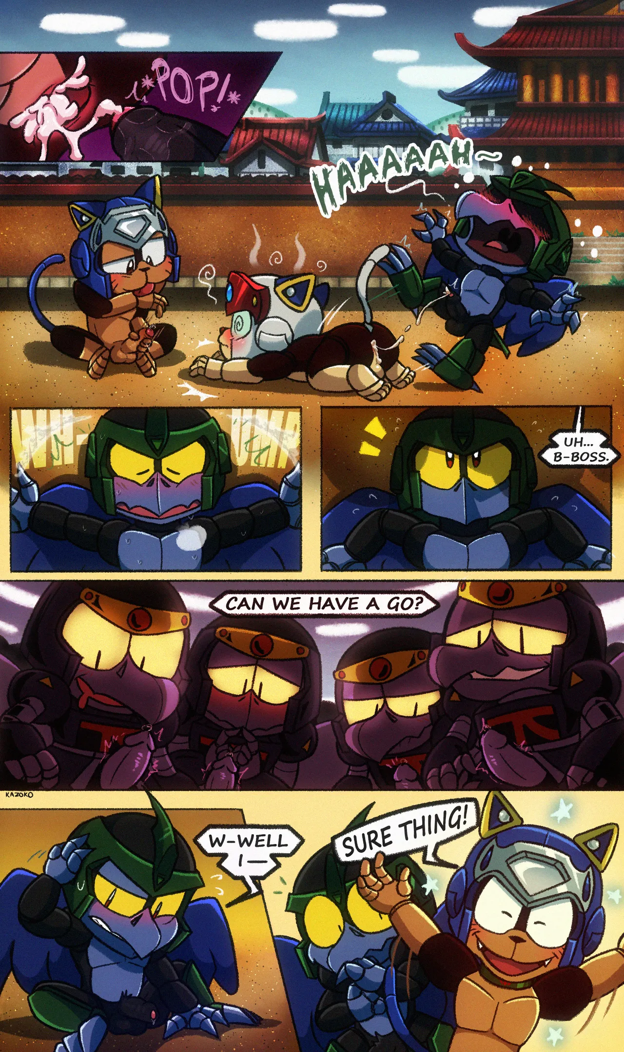 Samurai Pizza Cats in: A Taste of Crow page 11 full
