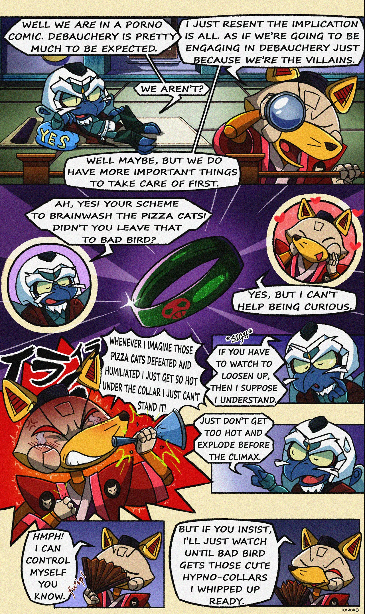 Samurai Pizza Cats in: A Taste of Crow page 3 full