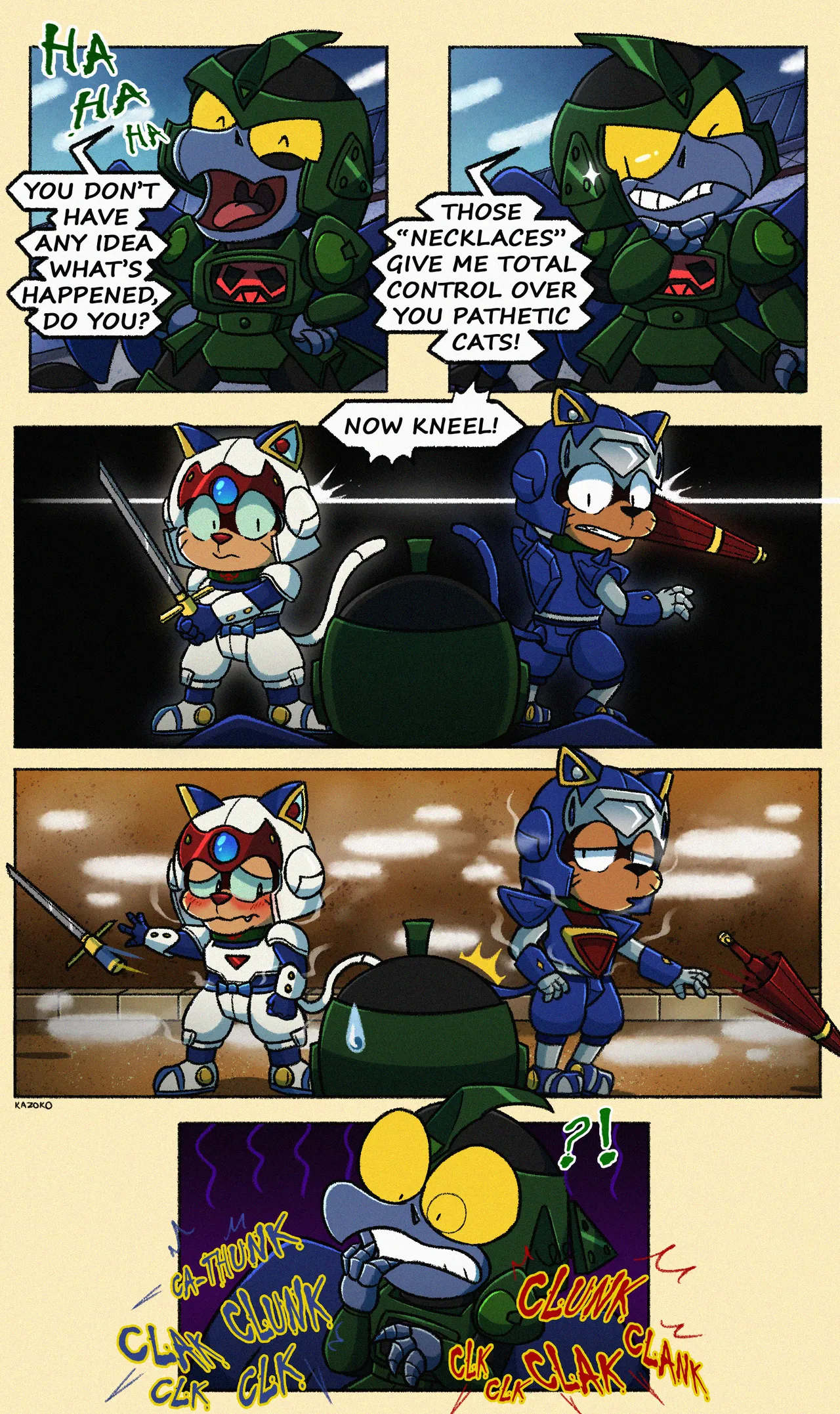Samurai Pizza Cats in: A Taste of Crow page 5 full