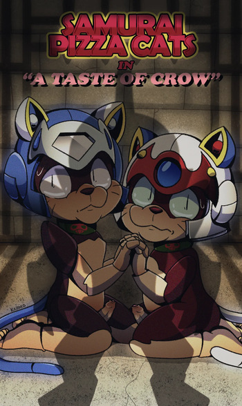[Kamikazetiger] Samurai Pizza Cats in: A Taste of Crow cover