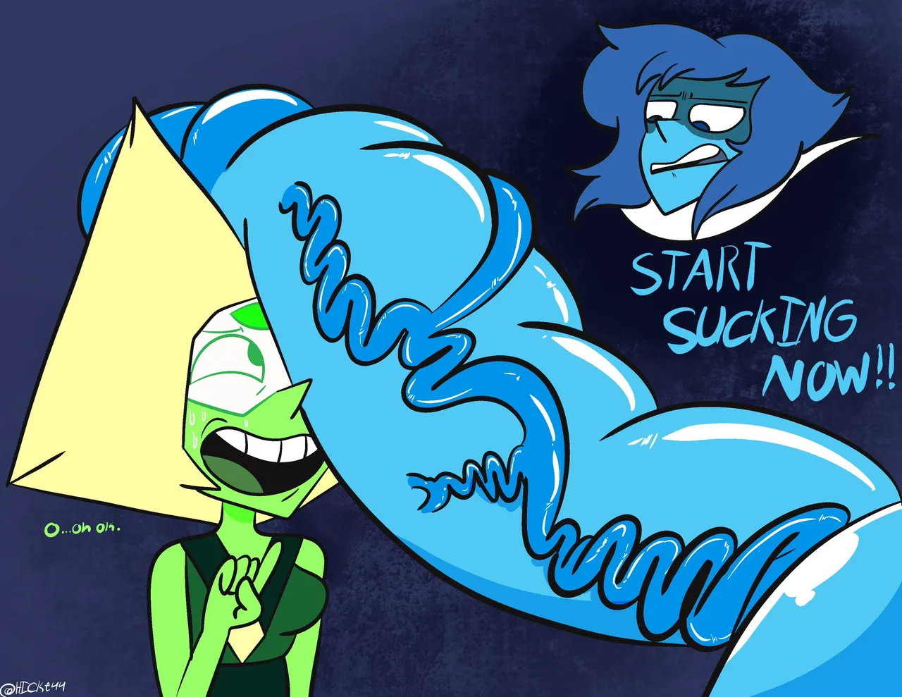 Lapis Lazuli x Peridot page 1 full