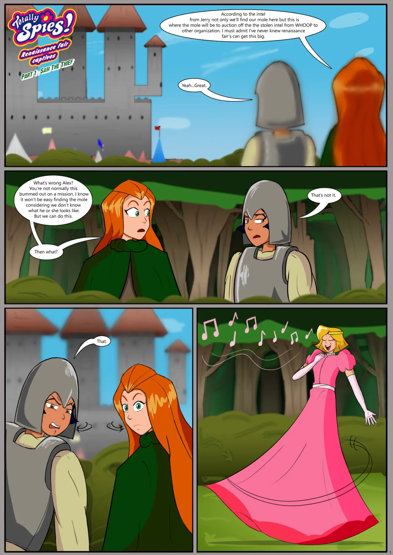 kenzoe64 - Totally Spies: Renaissance fair captive page 2 full