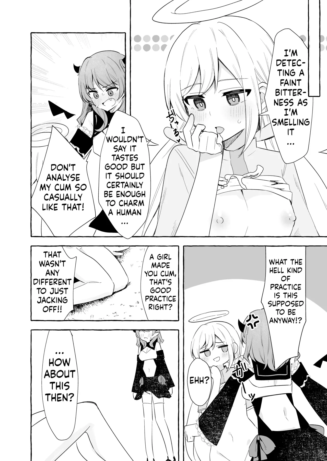 Futanari Akuma to Tenshii-chan page 10 full