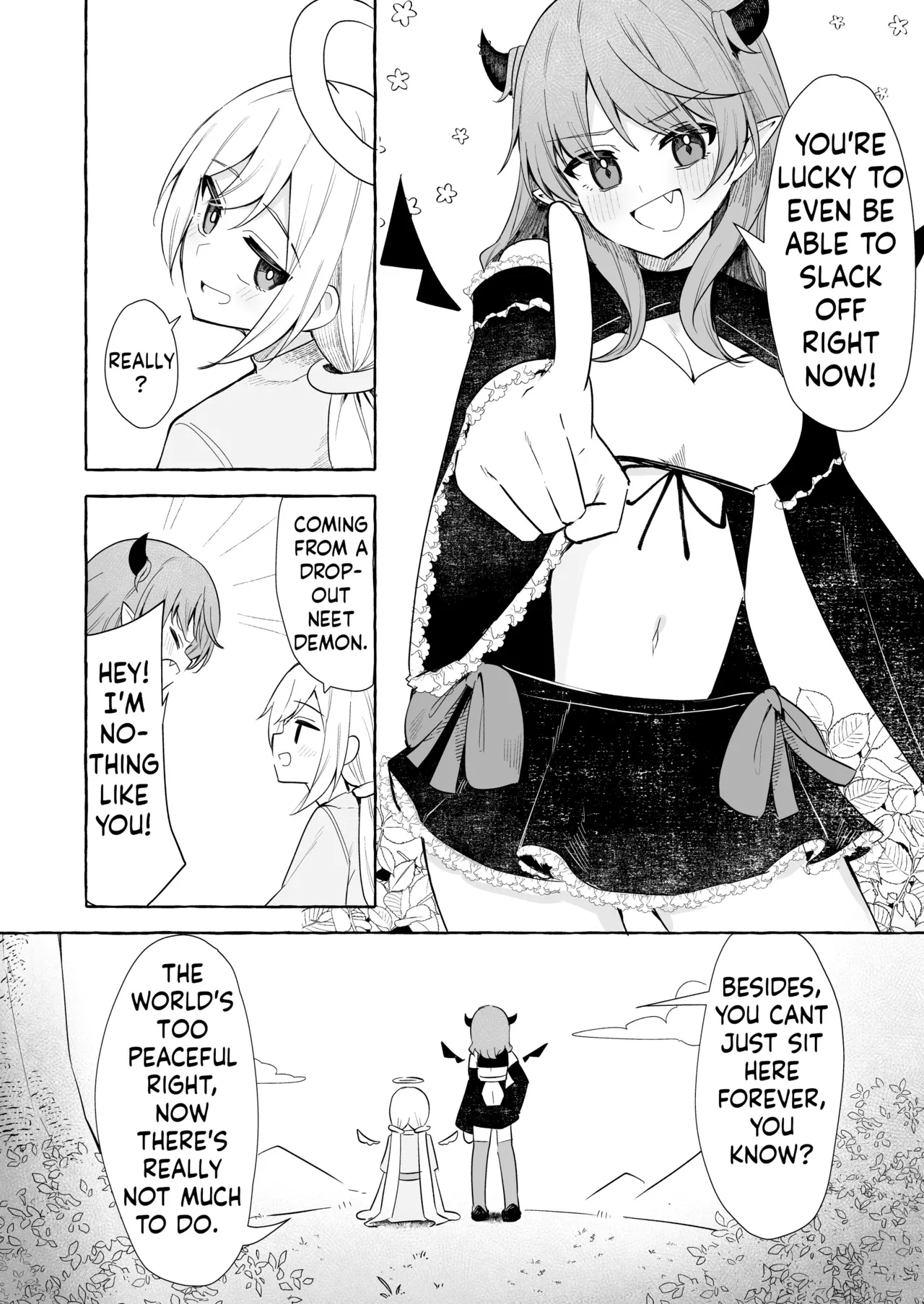 Futanari Akuma to Tenshii-chan page 2 full
