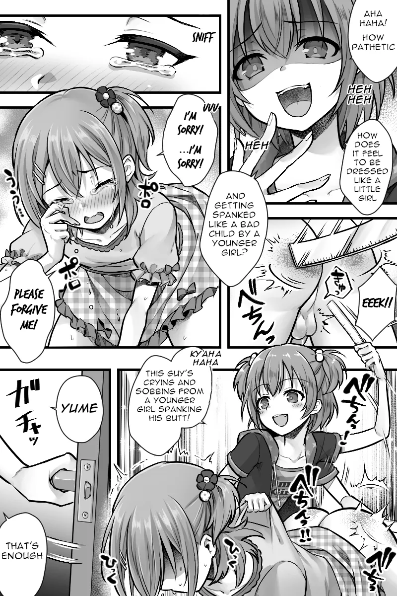 Zoku Futanari Chinpo-sama ni Kanraku Shita Kanojo to Mesu Ochi Shita Boku no Monogatari page 8 full