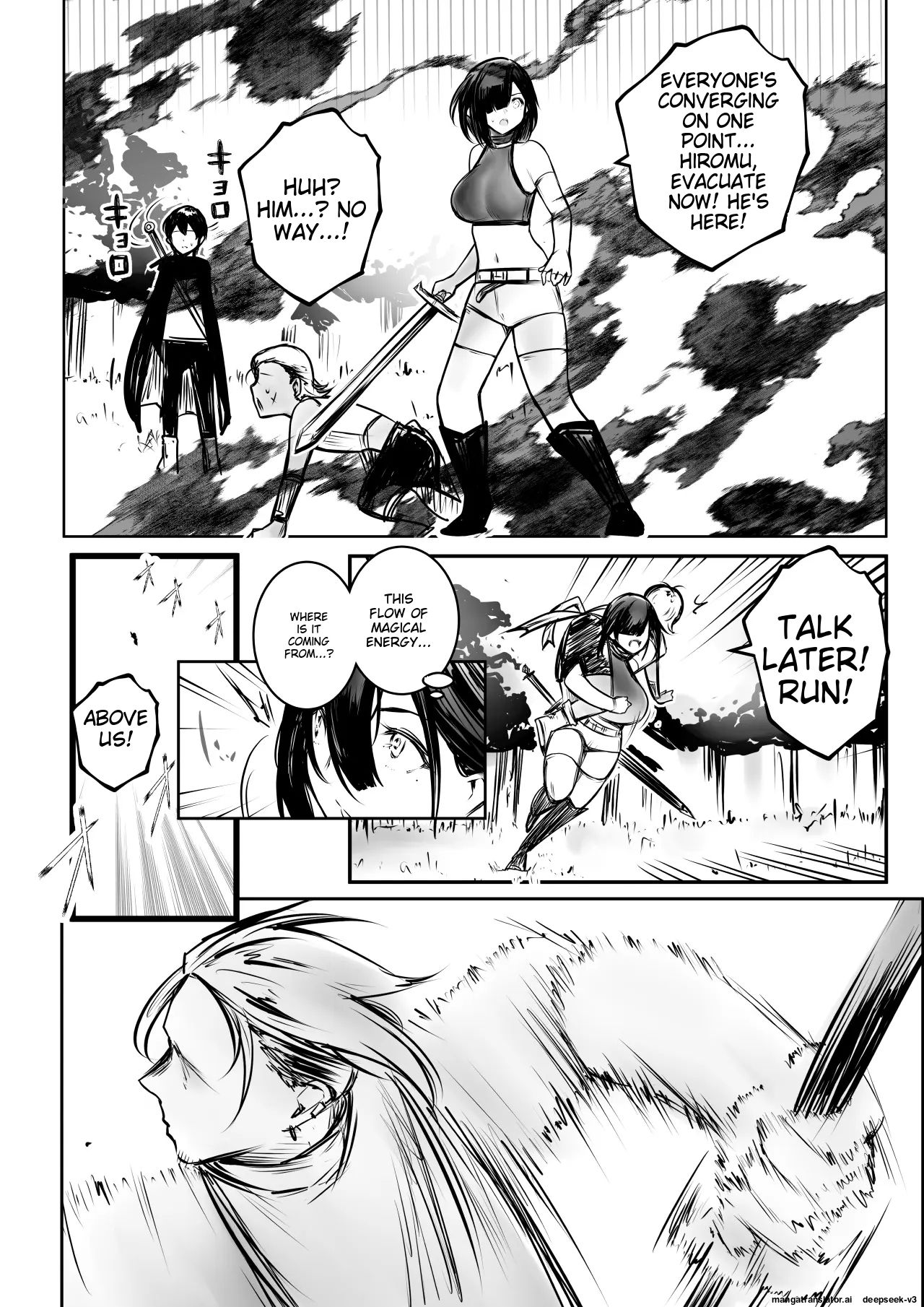 Onna Kishi Rize wa Koyoi mo Maotoko ni Dakareru 3 page 9 full