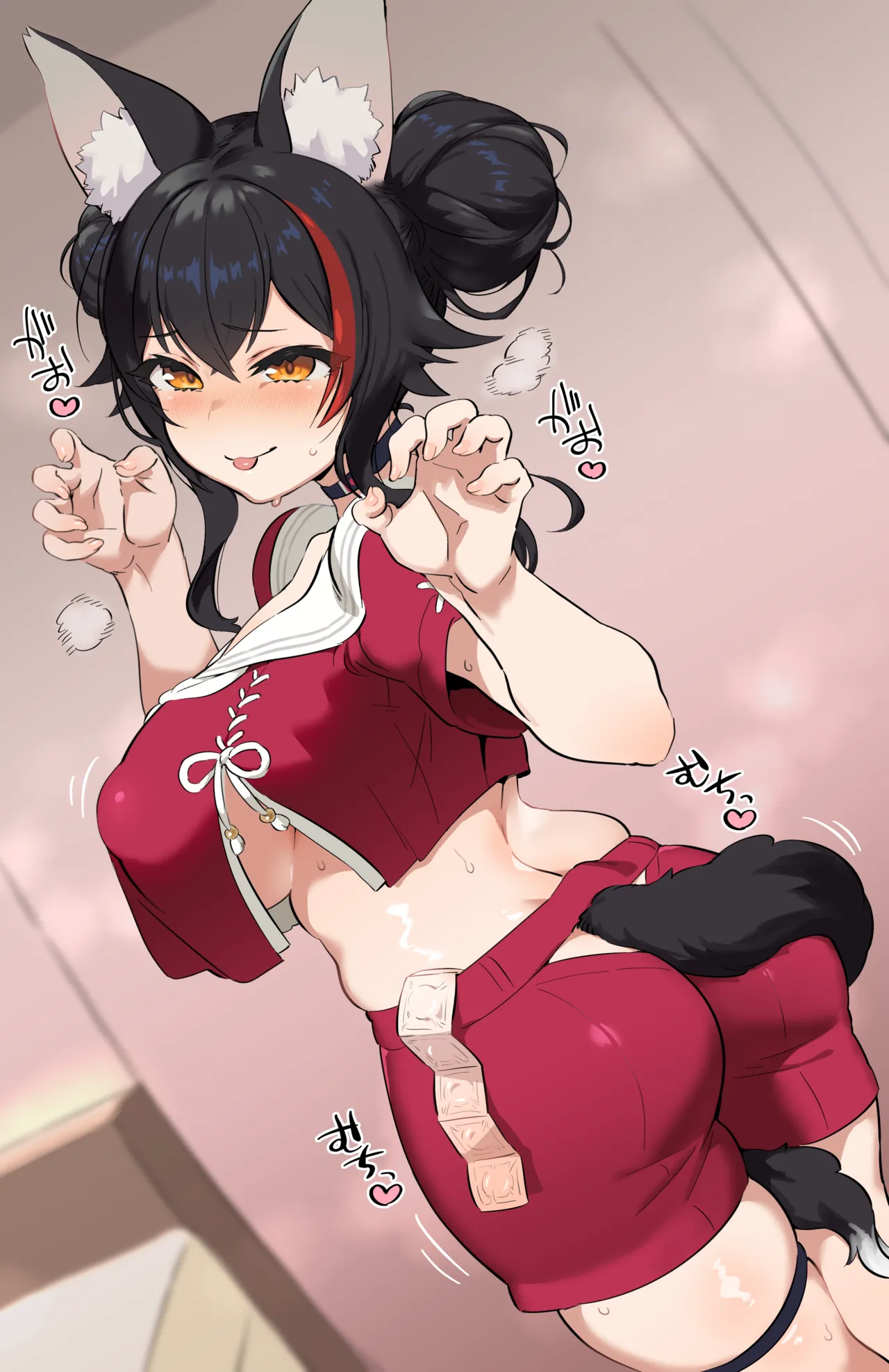 赤セーラーでヌいてくれるmoちゃん page 6 full