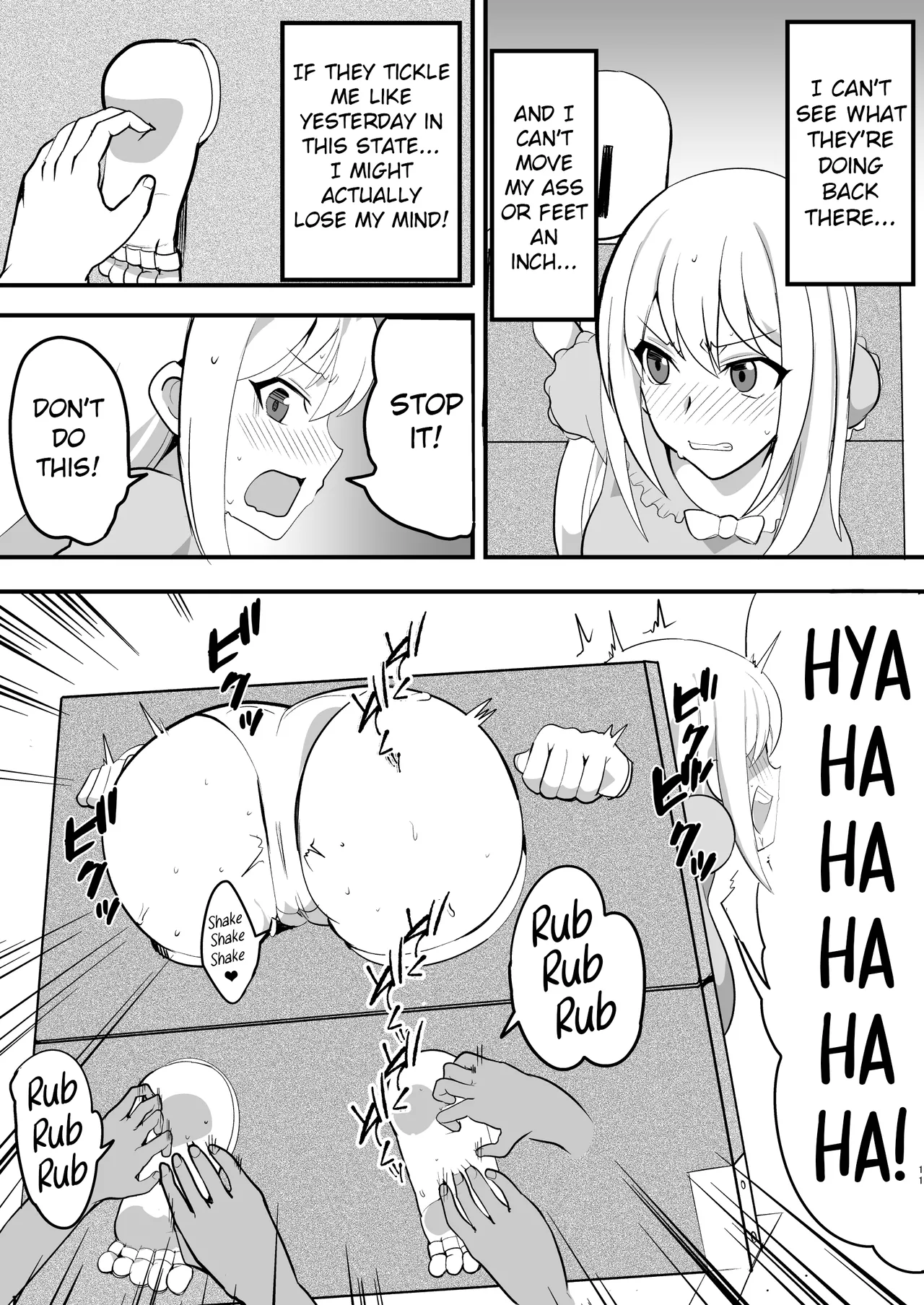 Masochist Crusader's Ultimate Tickling Hell page 12 full