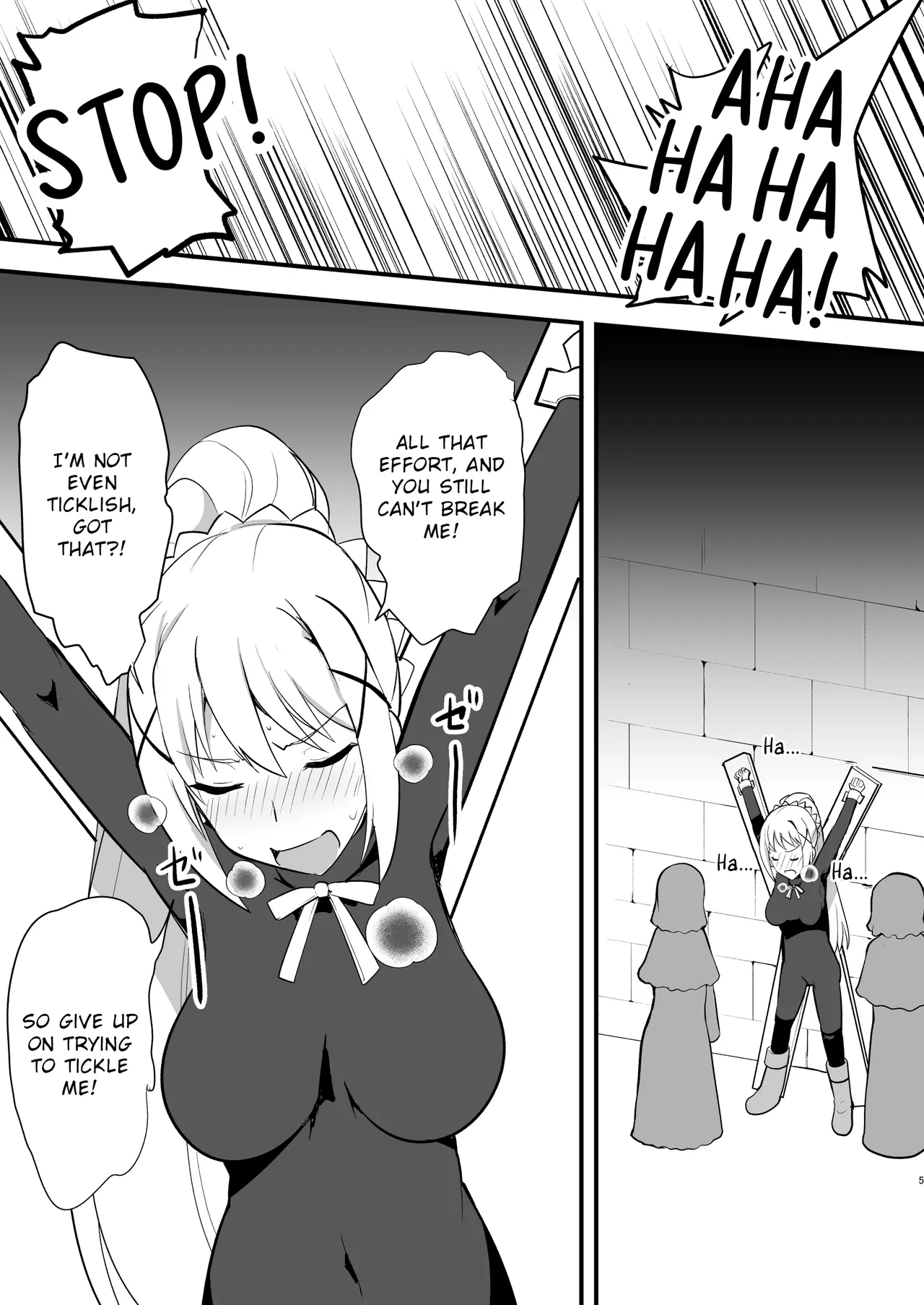 Masochist Crusader's Ultimate Tickling Hell page 6 full