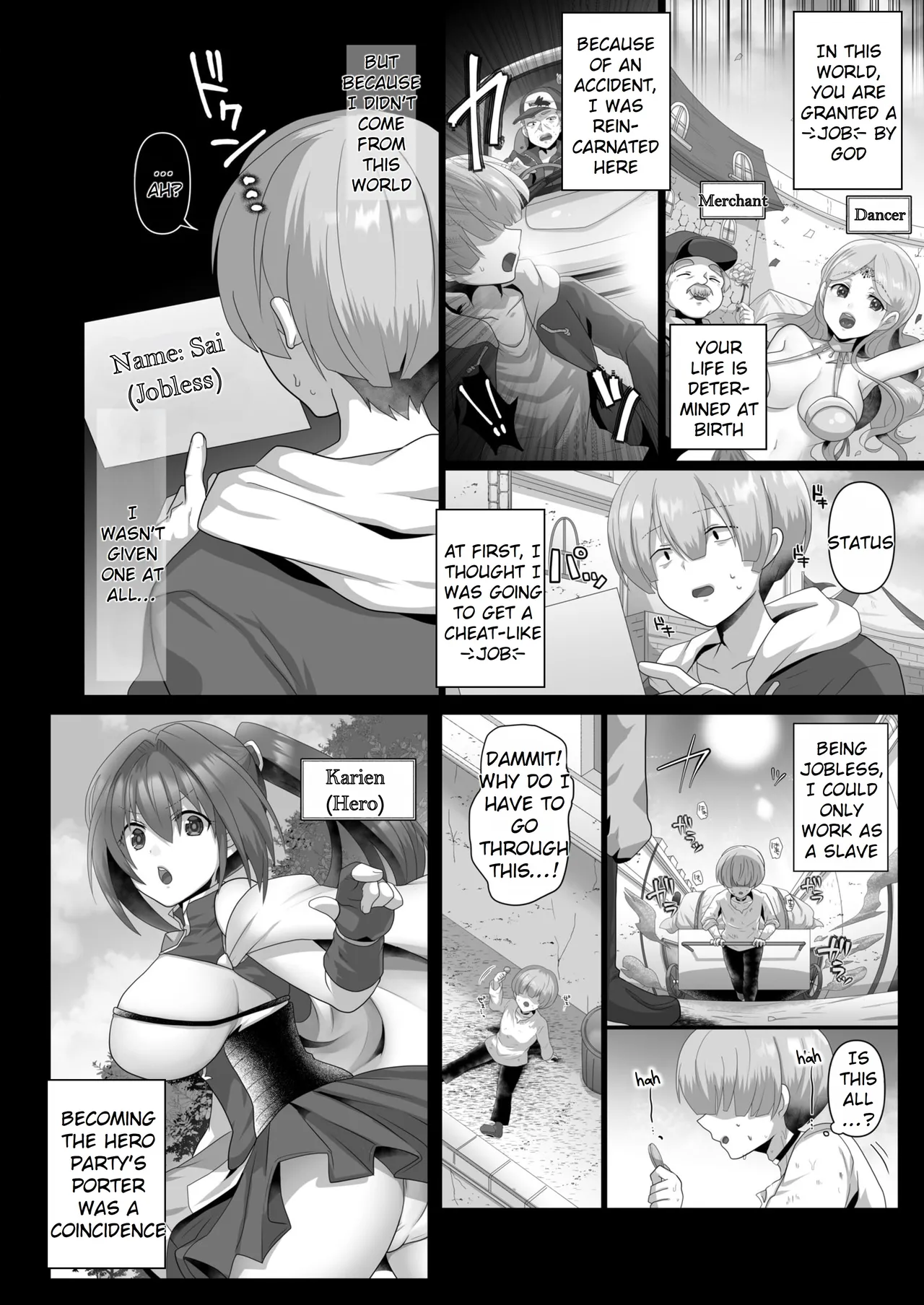 Tensei Neet no Isekai Harem Seikatsu Ch. 1 | The Reincarnated Jobless’ Harem Life In Another World 1 page 4 full