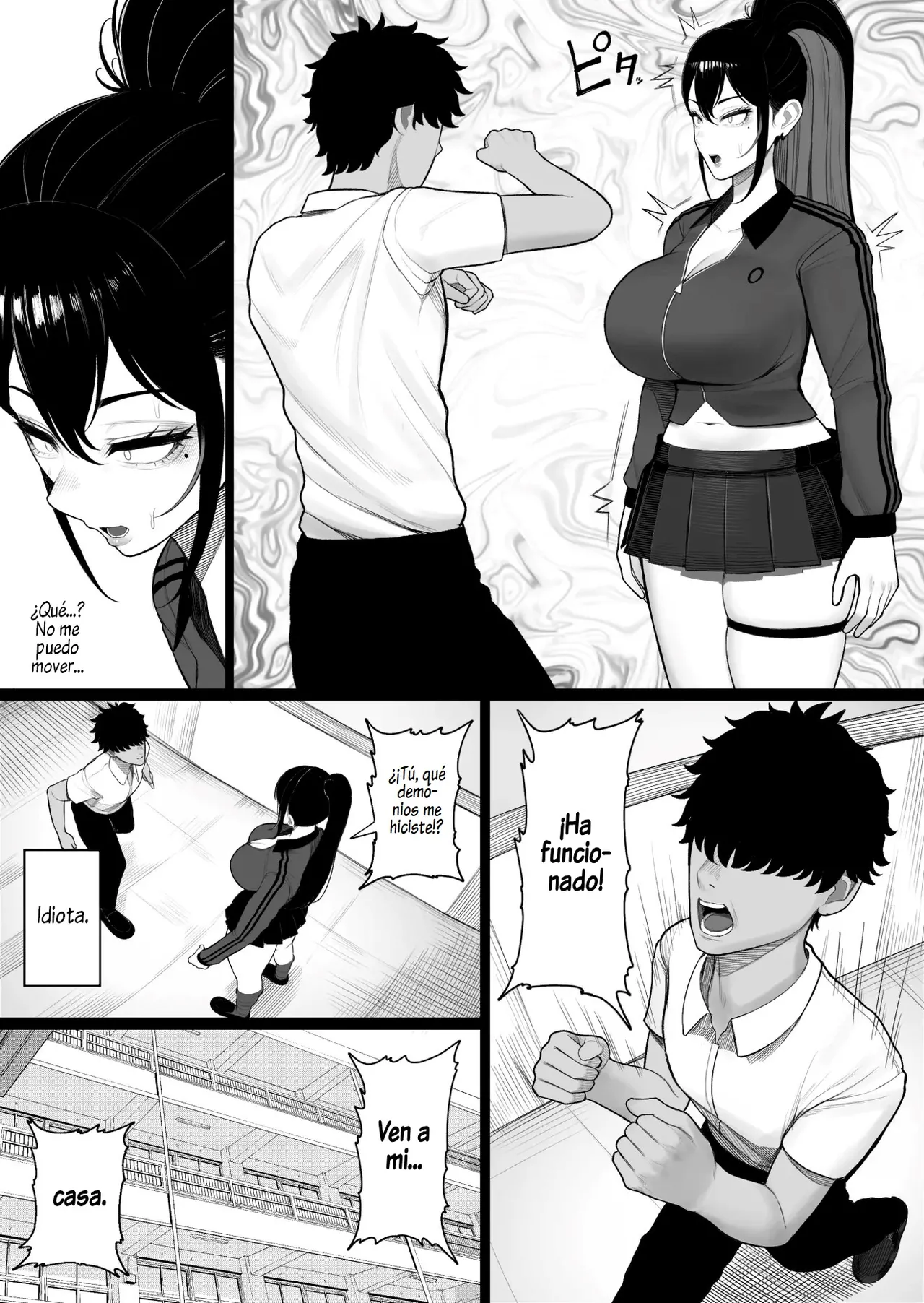 Sousa-kei Kinoko de Bakunyuu Yankee Get | Con Un Hongo De Control Consegui A Una Delincuente De Pechos Enormes page 11 full