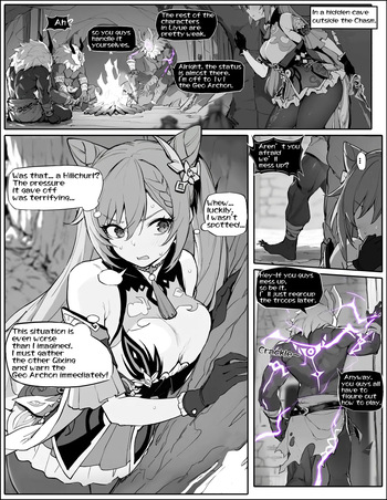 [Senie Shenxuan] Sennyuu Shippai! Haramase Senyouki ni Sareta Keqing | Infiltration Failed! Keqing become a Sex Slave! (Genshin Impact) [English] cover
