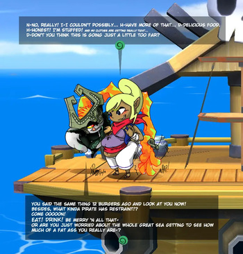 [XanderDWulfe] A Pirate's Waifu For Me cover