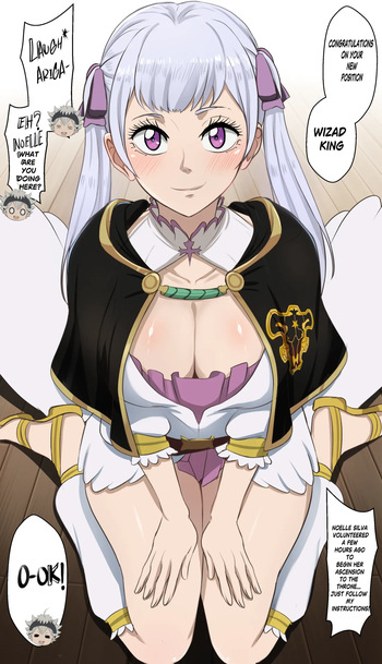 [TheAmazingGambit] Noelle Silva x Asta comic (Black Clover) cover