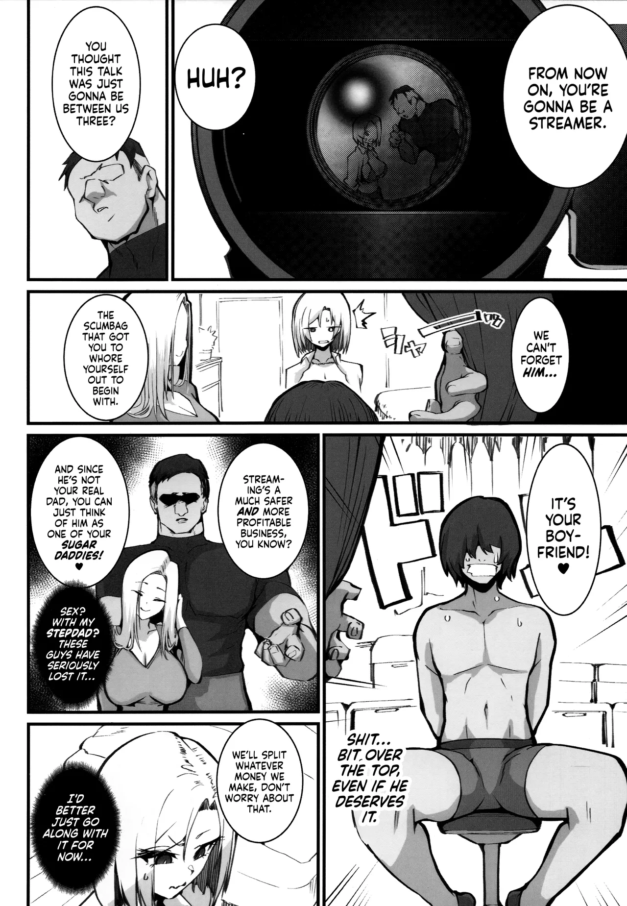 Gal Oyako no Egui Kasegikata | Gyaru mother-daughter family business page 5 full