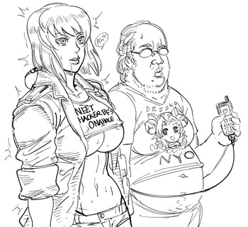 [BB (Baalbuddy)]  Motoko Hacked + Misc Ghost in the Shell pictures. cover