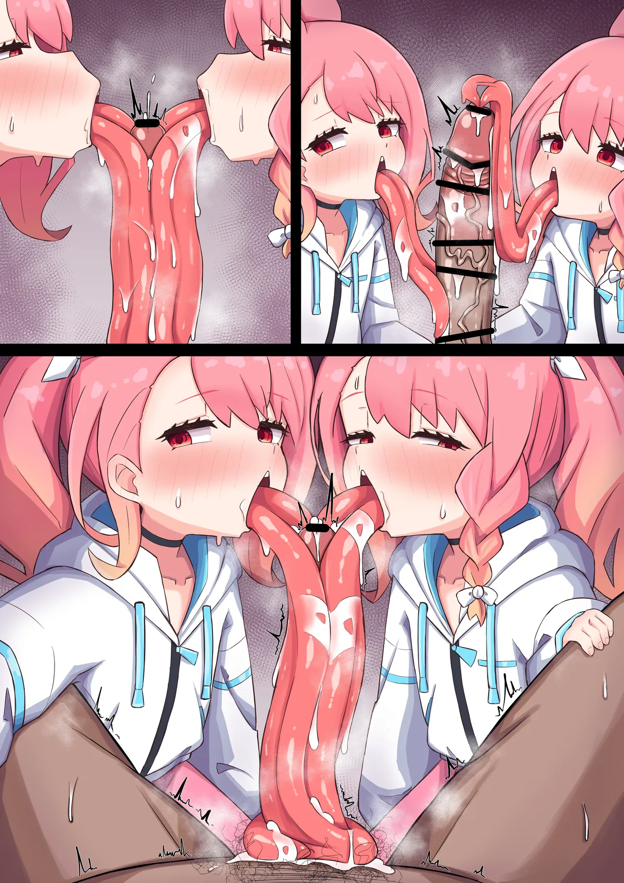 うさ長舌フェラ page 11 full