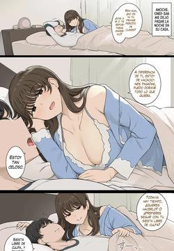 Mesaki no kairaku o chiratsuka sete daraku o izanau warui onesan