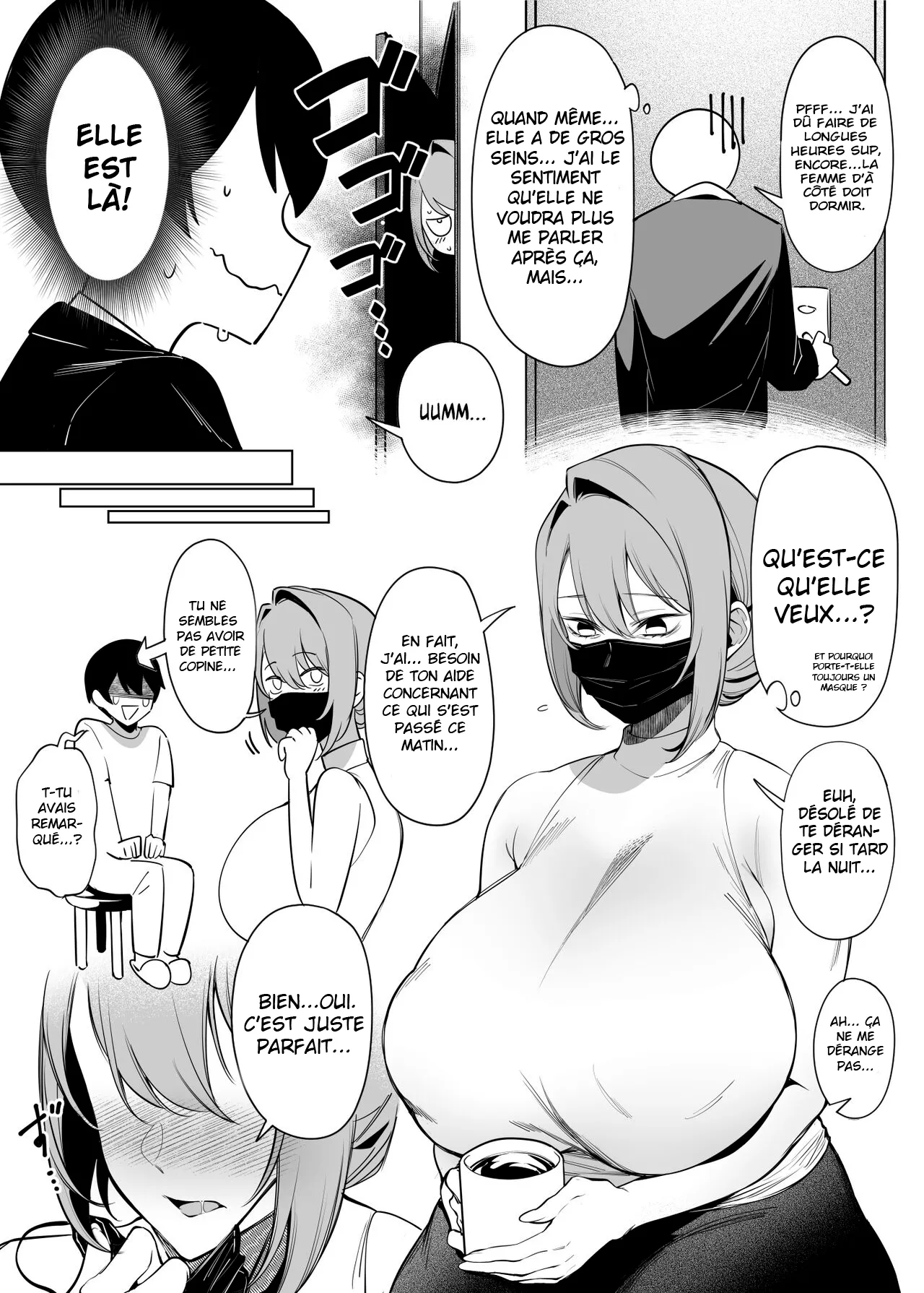 Otonari-san wa Yami Soshiki ni Nikutai Kaizou sareta Moto Seigi Sentai Member deshita 1 - 4 | Ma voisine est une ancienne membre de super sentai dont le corps a été modifié par une organisation maléfique 1 - 4 page 6 full
