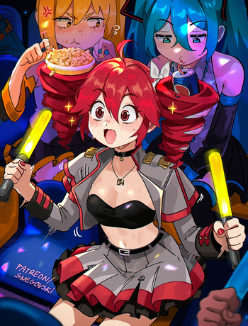 [Snegovski] Miku x Teto x Neru (Vocaloid) cover