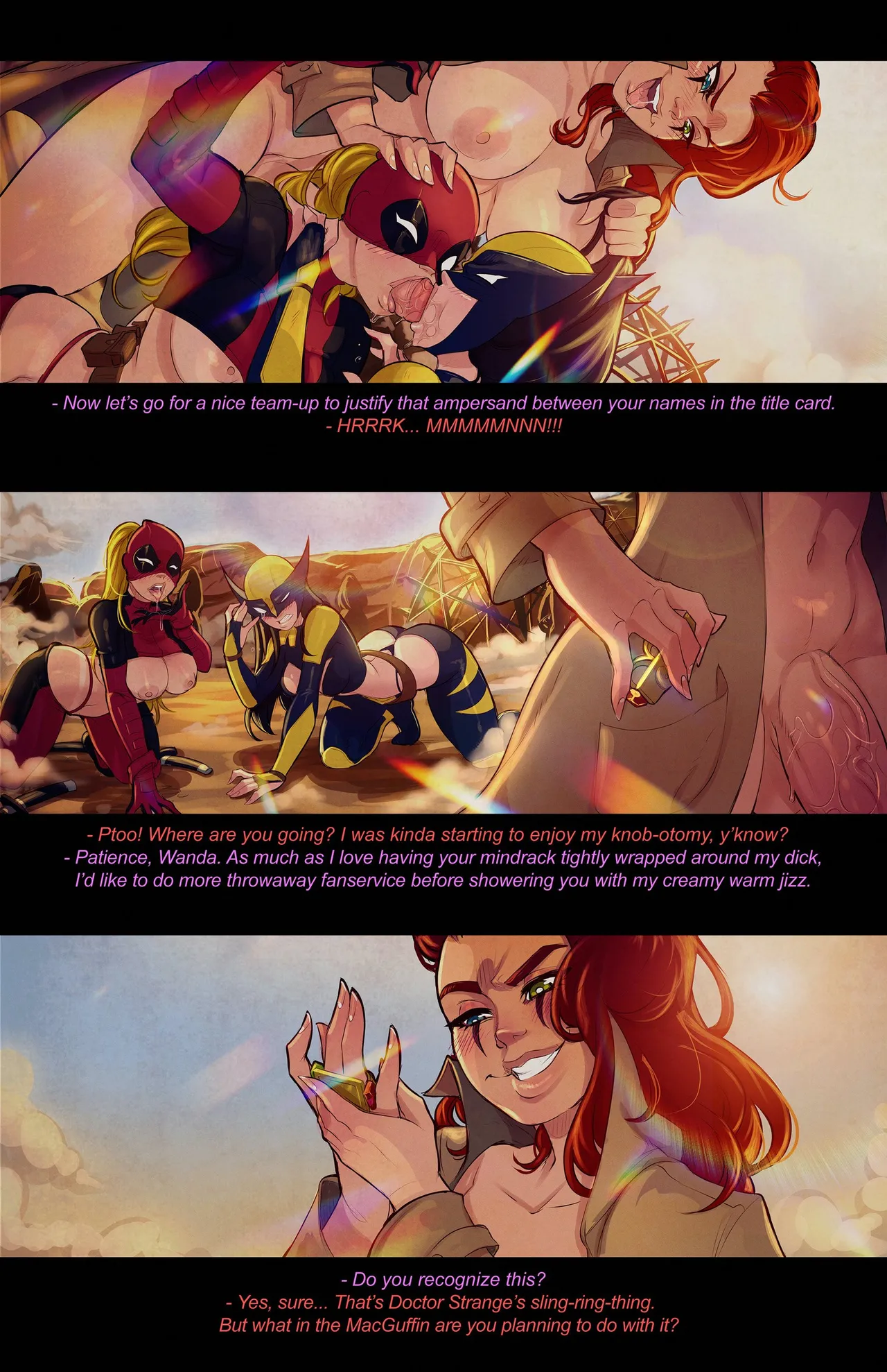 - Lady Deadpool and Wolverine Lady page 11 full