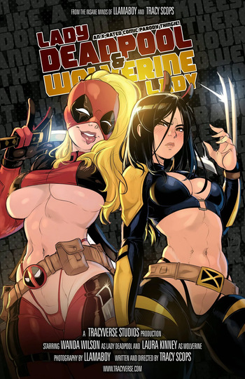 (Tracy Scops) - Lady Deadpool and Wolverine Lady(llamaboy) cover