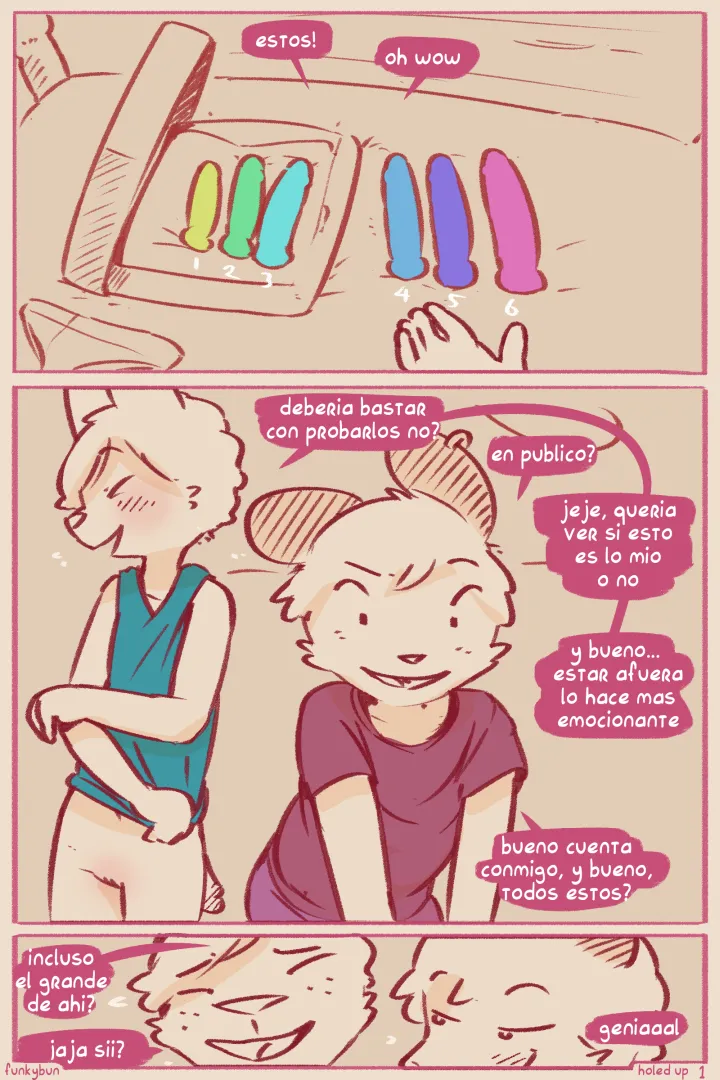 Holed up page 1 full