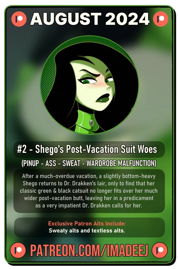 Shego's Post-Vacation Suit Woes page 6 full