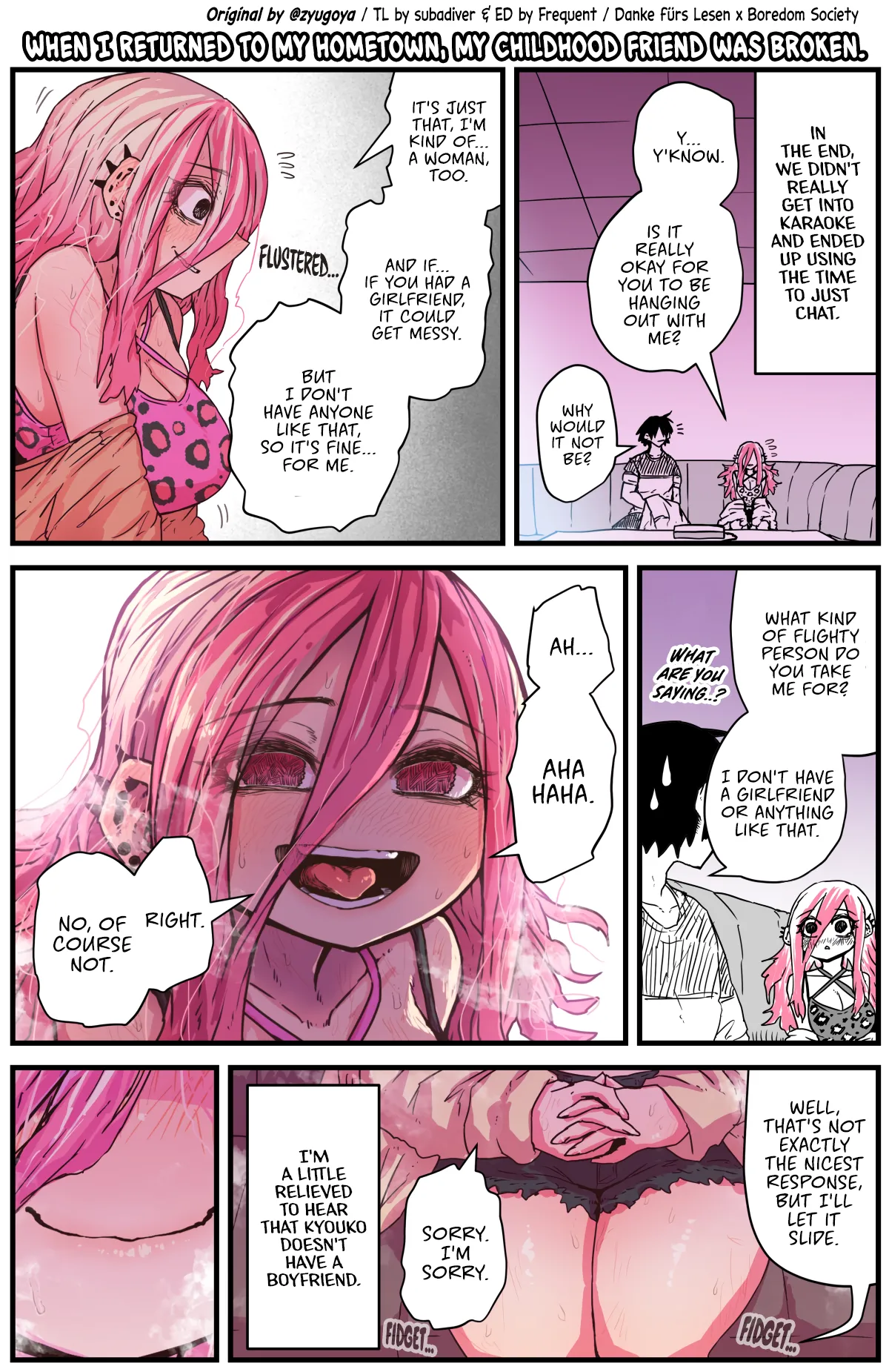 Jimoto ni Kaettekitara Osananajimi ga Kowareteta | When I Returned to My Hometown, My Childhood Friend was Broken page 9 full