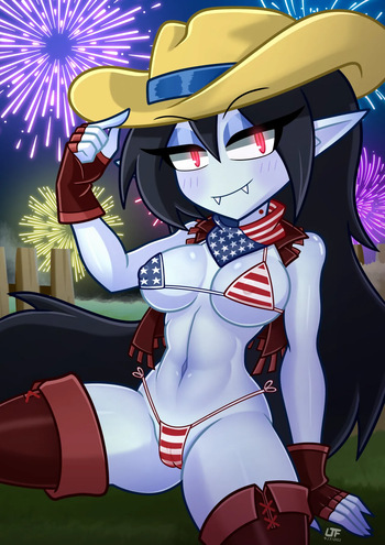 [Lezaki] Marceline the Cowboy (Adventure Time) cover