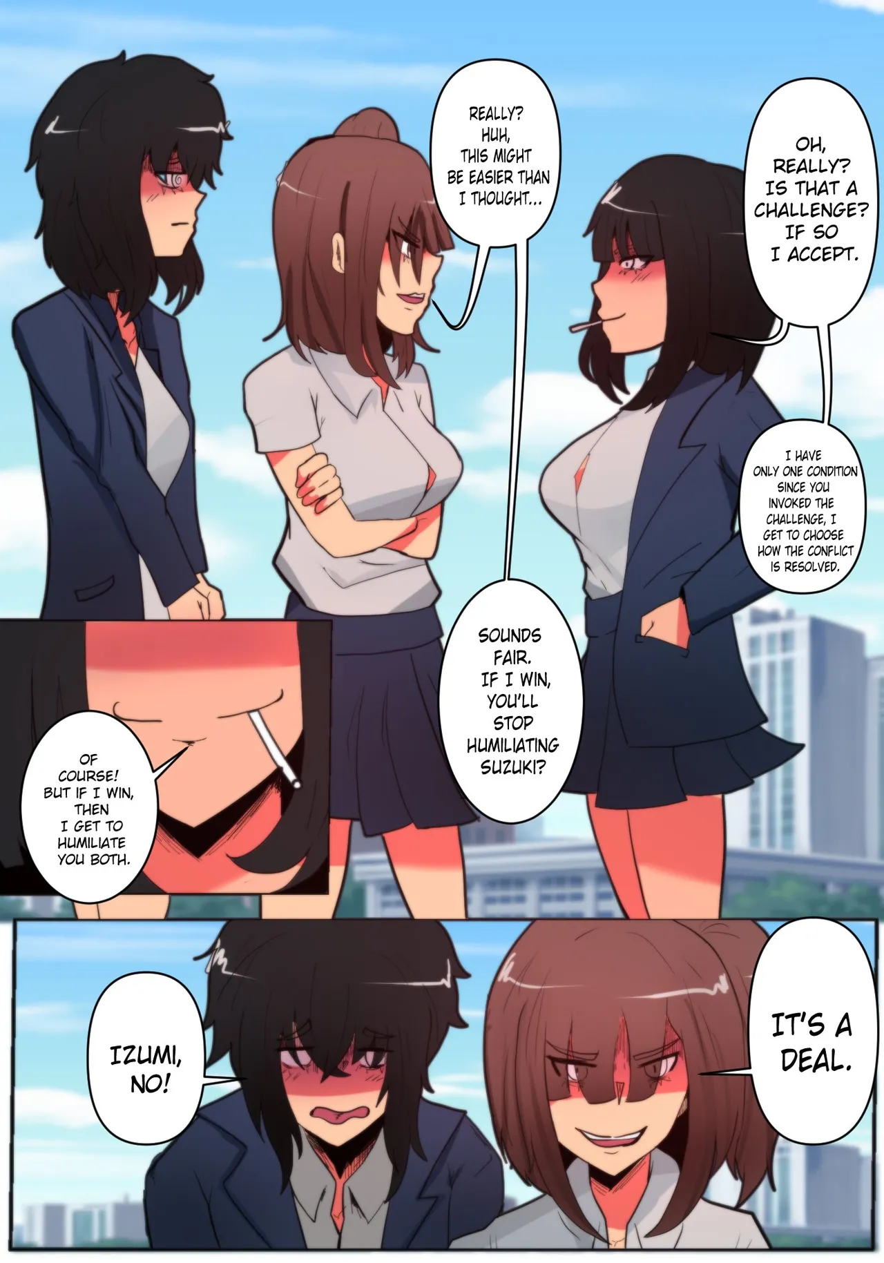Izumi is Over Confident page 2 full