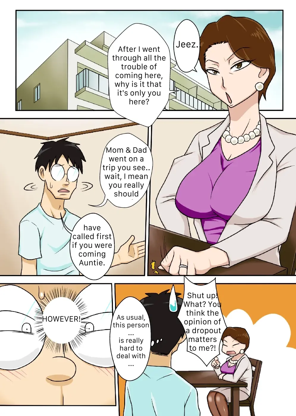Oba-san o Otosuze! | Aunt Toshie Stays Over page 2 full