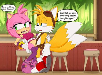 [Excito] Amy Nailed in the Kitchen (Sonic the Hedgehog) cover