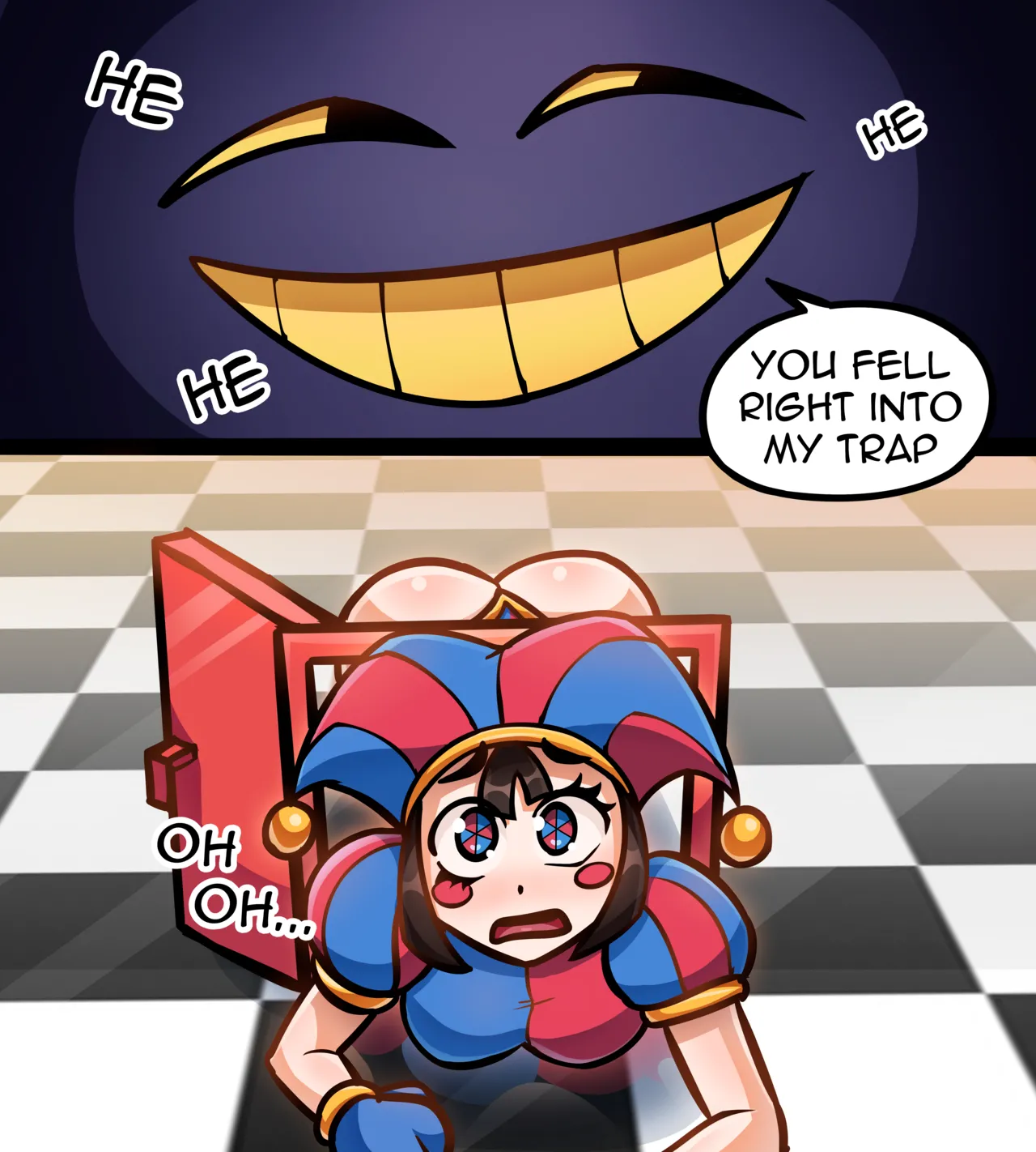 Digital circus - Comic page 5 full