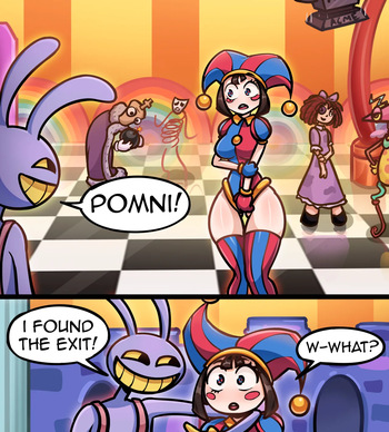 (AlekseyGutierrez) Digital circus - Comic cover