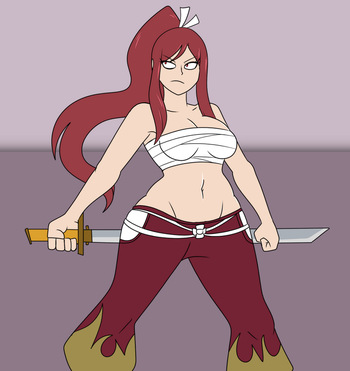 [ComicalWeapon] Inflatable Payback - Erza Scarlet cover