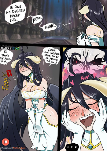 [The Kinky Quest] Albedo's Hope (Overlord) (Spanish) [kalock & ToonX] cover