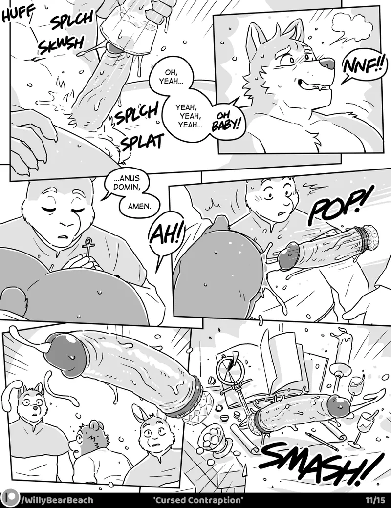 Willy the Alchemist in Cursed Contraption page 11 full