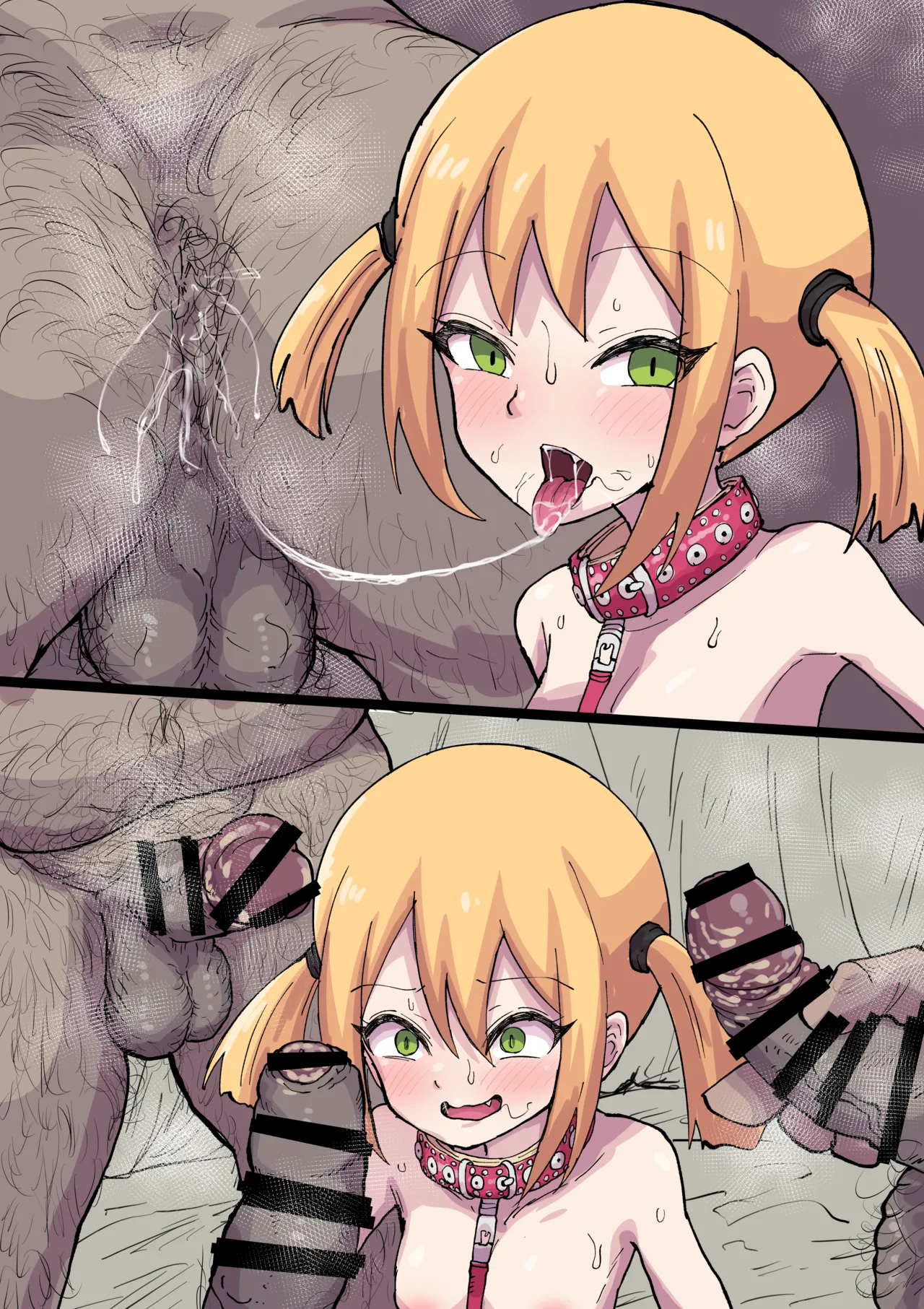 高圧ドMちゃん ホームレスのアナル舐めとチンカス掃除 page 8 full