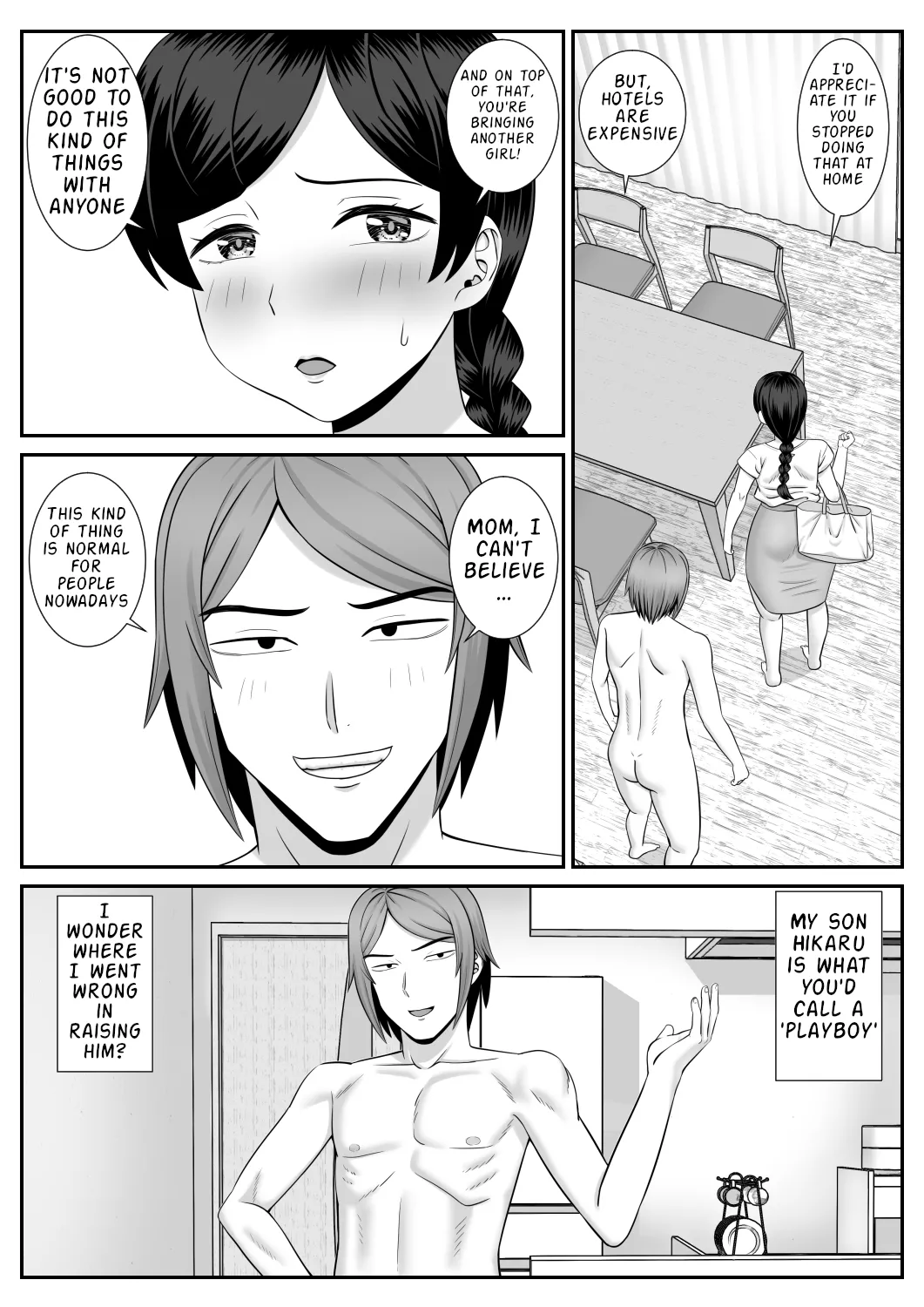 Sexless no Hahaoya ga Yarichin no Musuko ni Semarareru page 6 full