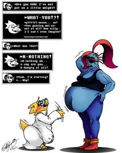Undyne the Undieting