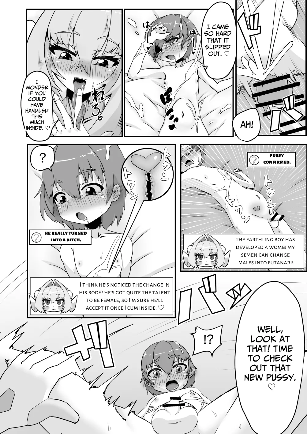Busty Futanari Alien page 12 full