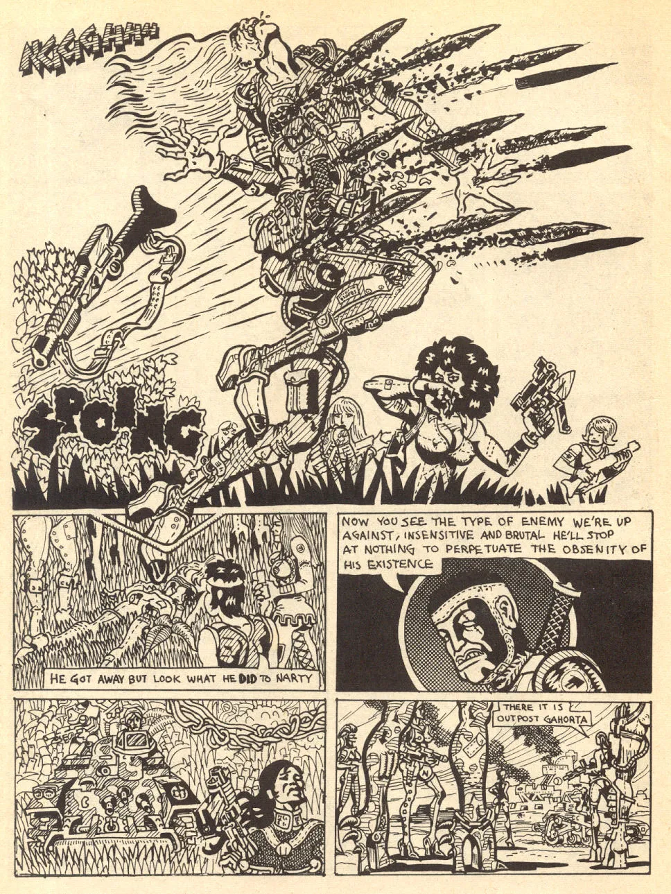 Mean Bitch Thrills page 8 full