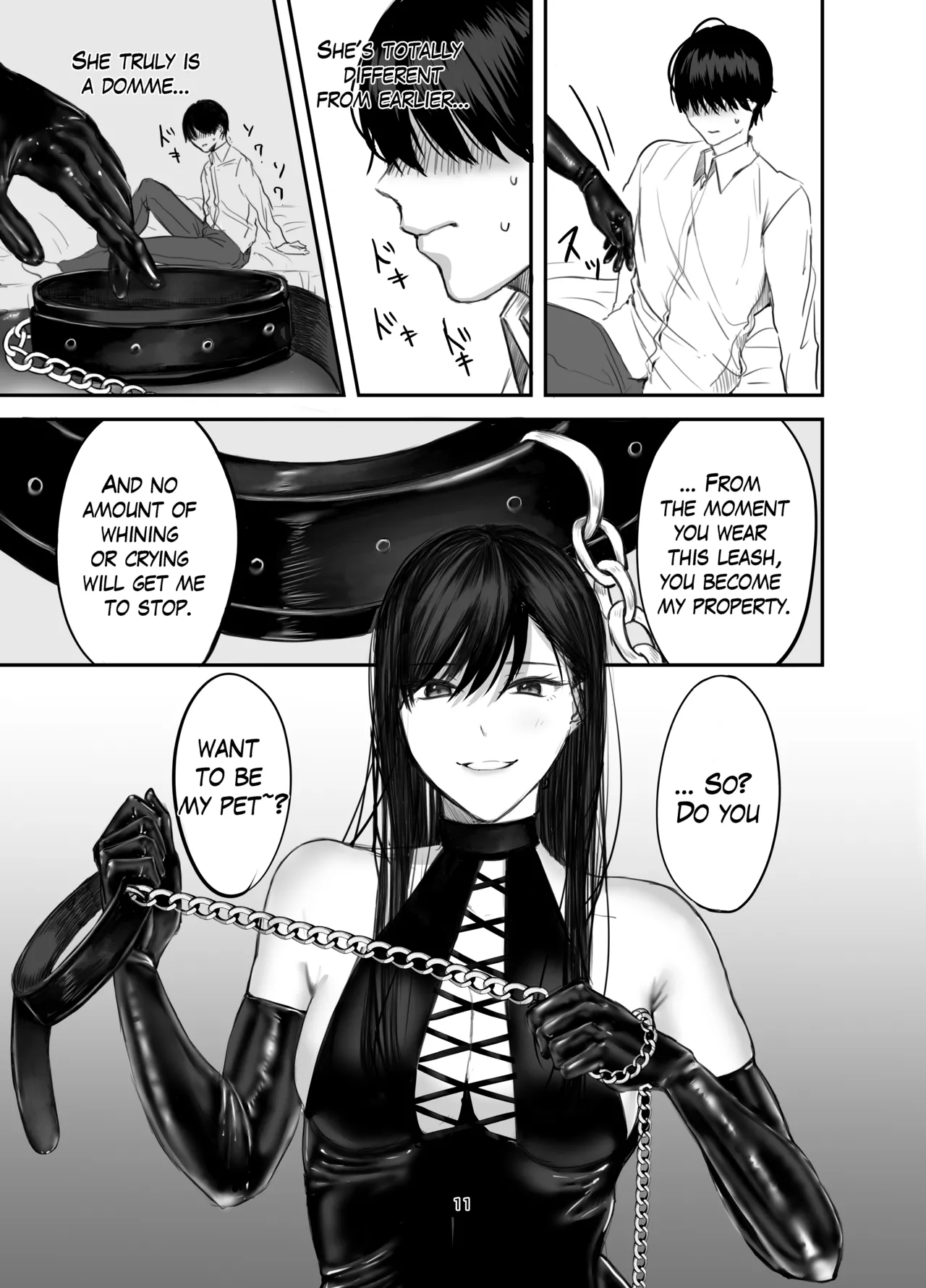 The Story of How I Became an SNS Domme’s Pet 1 page 10 full