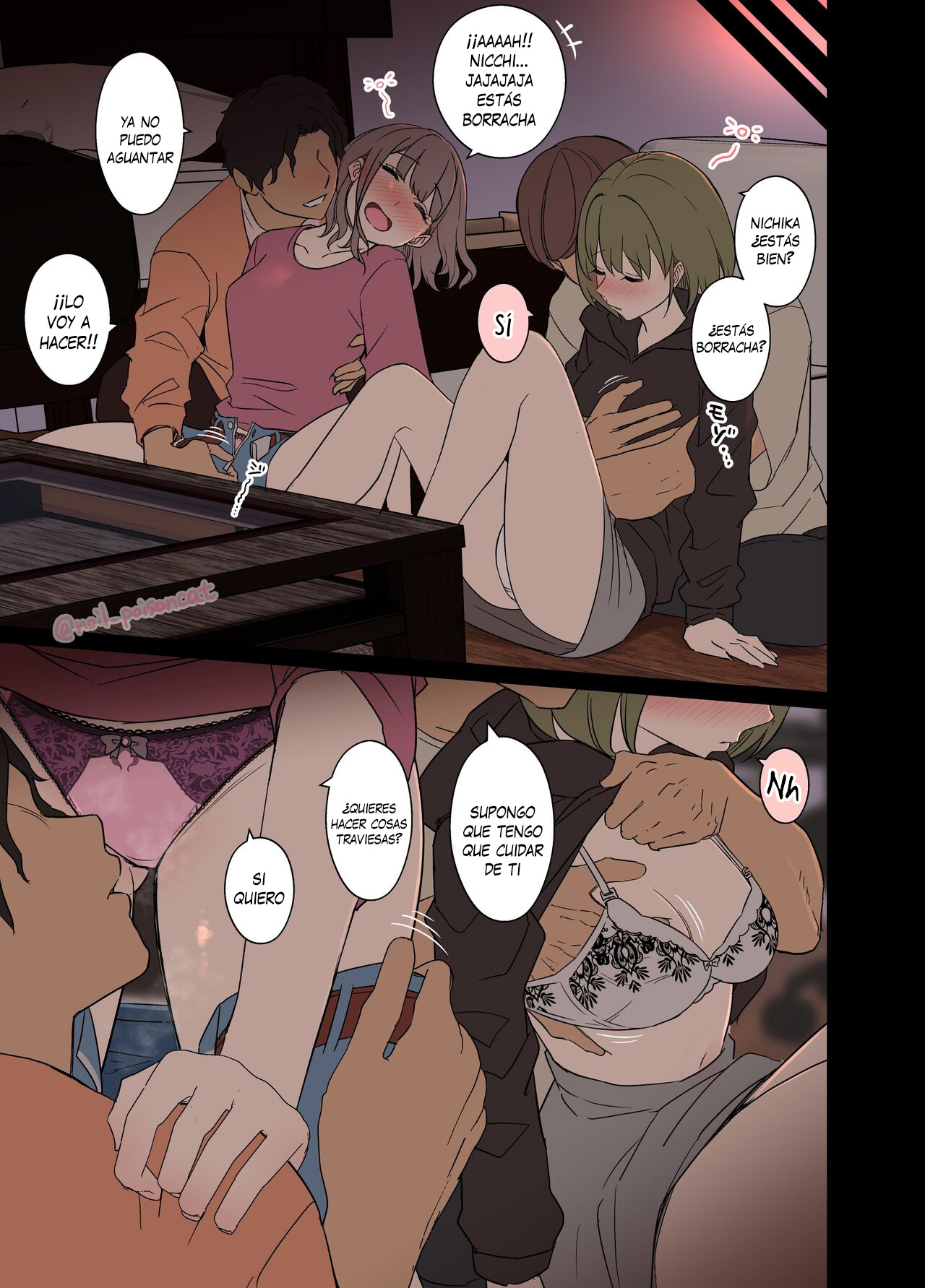 Deisui shita Nanakusa Nichika ni Warui Koto o Suru Hanashi | Una historia sobre hacerle cosas malas a Nichika Nanakusa completamente ebria page 4 full