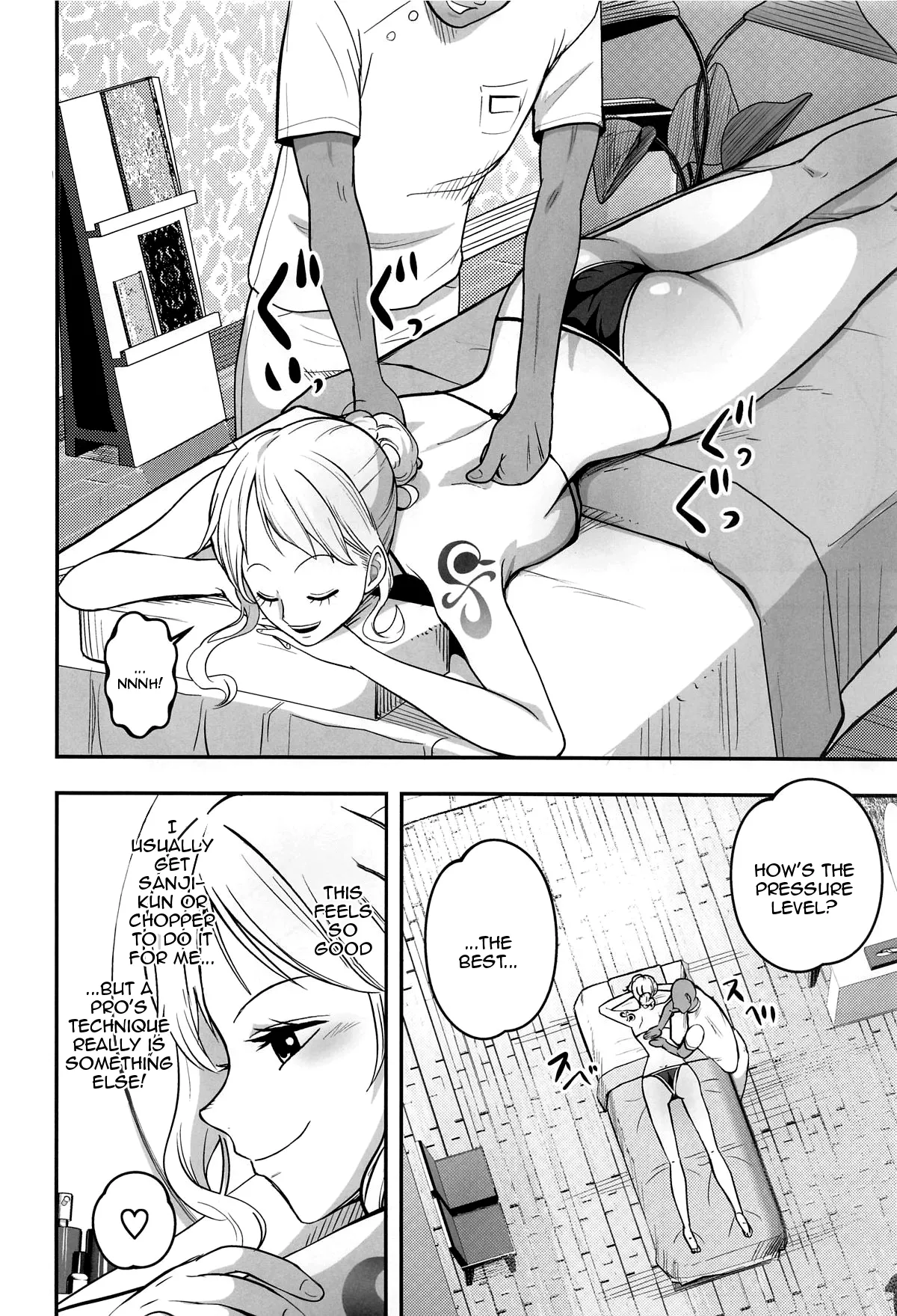 Nami-san Ofuro no Ato ni Oil Massage wa Ikaga? | Nami-san, How Would You Like an Oil Massage After Your Bath? page 5 full