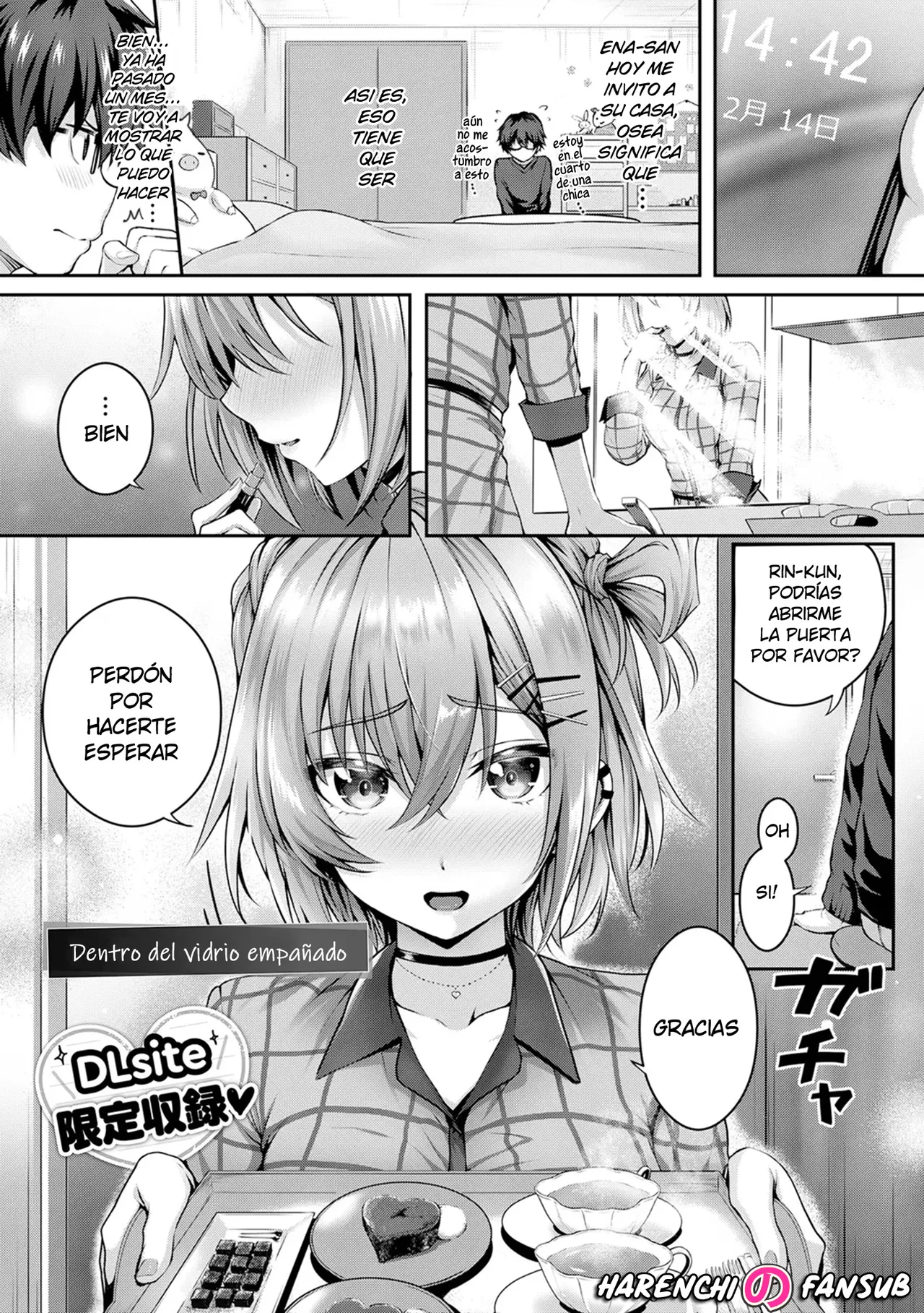 Kumori Glass no Mukou no naka de | Dentro del Vidrio Empañado page 1 full