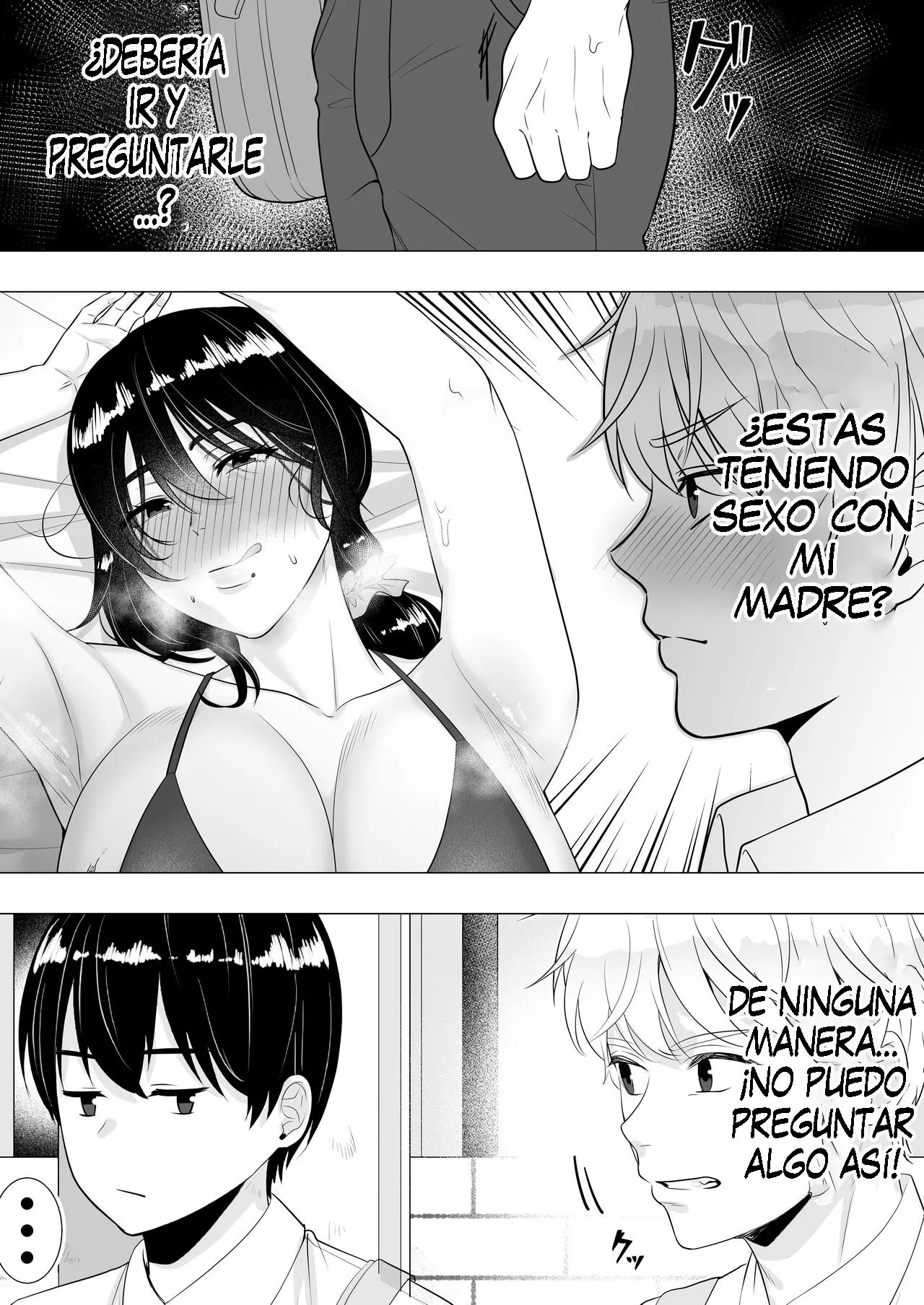 Kimottama Kaa-chan 3 ~Daisuki na Hahaoya to Dosukebe Tanetsuke Seikatsu~ | Una Vigorosa Madre 3 ~Una Vida de Inseminacion con mi Amada Madre~ page 8 full